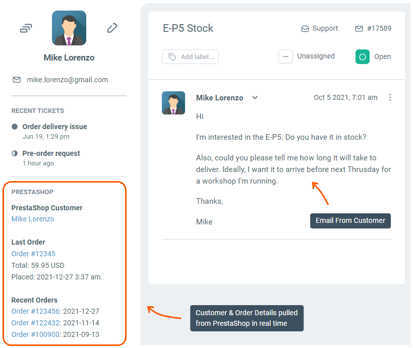 Integration - Order Desk Help Site